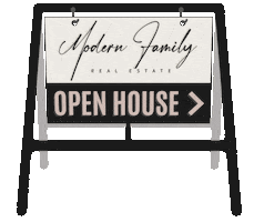 ModernFamilyRealEstate real estate realtor sign realty Sticker