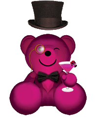 Pink_paradise paris drinks cocktails pasta Sticker