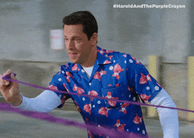 Draw Harold Purple Crayon GIF by Sony Pictures