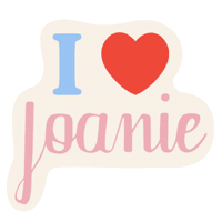 Joaniegal Sticker by Joanie Clothing
