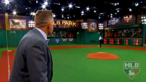 Throwing Kevin Millar GIF by MLB Network