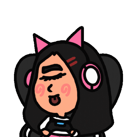 Girl Pink Sticker