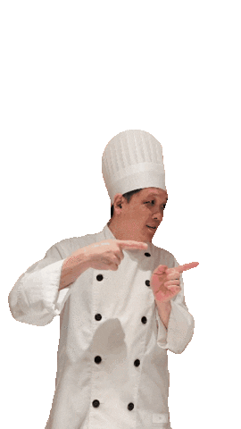 jusignatures giphyupload newpost chef pointright Sticker