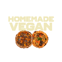 pizzabertoldi pizza vegan homemade veganuary Sticker