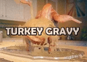 giphycrawlerdone gravy turkey gravy GIF