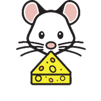 Mouse Sticker by CheddaToken