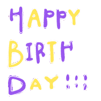 Birthday 誕生日 Sticker