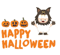 Trick Or Treat Halloween Sticker by PenguinKids
