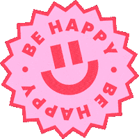 Happy Good Vibes Sticker by Watermelon Board