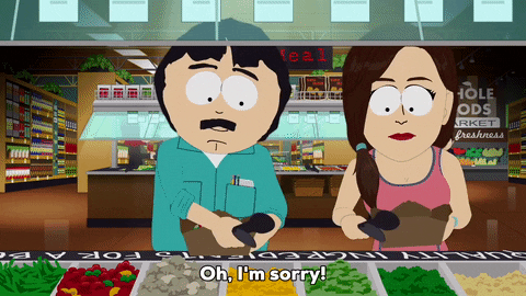sorry whole foods GIF by South Park 
