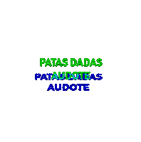 Adote Sticker by Patas Dadas