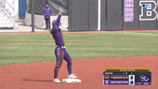 Excited Softball GIF by Northwestern Athletics