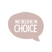 Choice Sticker by Daring Bags