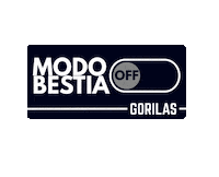 GORILAScentrodeentrenamiento gym funcional modo bestia Sticker