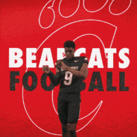 Cincinnati Football GIF by Cincinnati Bearcats