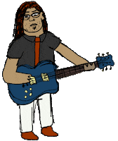 Rock N Roll Sticker by Sick Animation