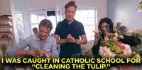 Awkward Valentines Day GIF by Team Coco