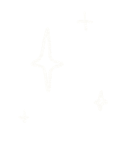White Line Stars Sticker
