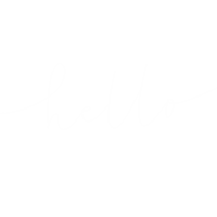 Doodle Hello Sticker