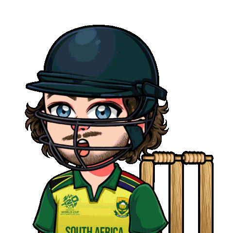 South Africa Cricket Sticker by Luke Westen