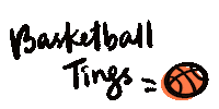 Basketball Ball Sticker
