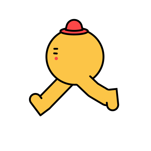 Sticker Running Sticker by Loop Parade