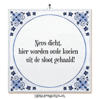 Humor Spreuk Sticker by Tegelspreuken.nl