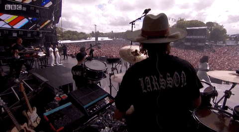 zara larsson drum GIF by BBC Radio 1