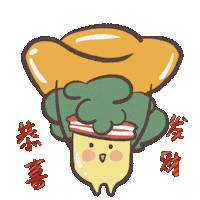 恭喜发财 Happy New Year Sticker