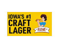 Des Moines Love Sticker by ExileBrewingCO