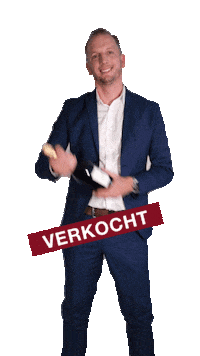 Champagne Immo Sticker by Hillewaere