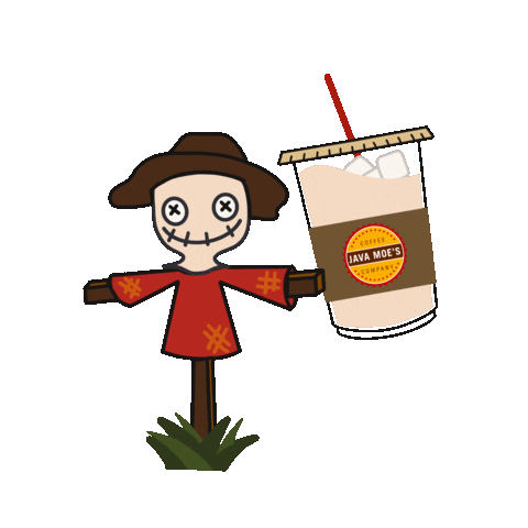 JavaMoesCoffeeCompany giphyupload halloween coffee spooky Sticker