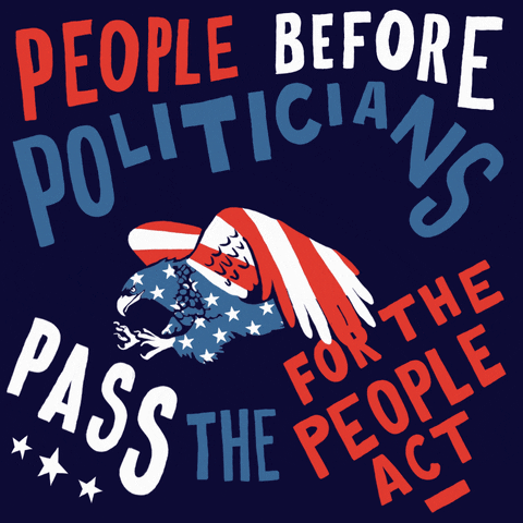American Flag Democracy GIF by Creative Courage