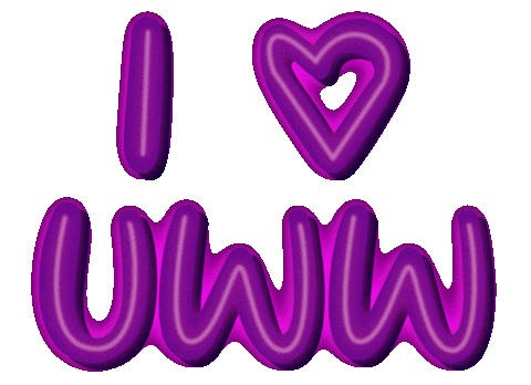 Heart Wi Sticker by uc_uww
