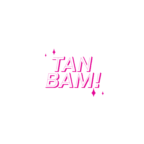 Tan Bam Sticker by The Fox Tan