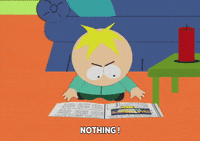 excited butters stotch GIF by South Park 