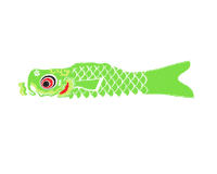 Koinobori Sticker by JANM
