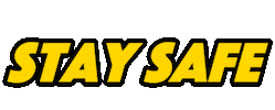 Stay Safe Sticker by idquickly
