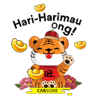 Celebrate Chinese New Year Sticker by CarsomeMY