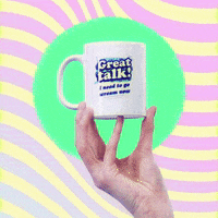 Adsomenoise coffee trippy hand great GIF