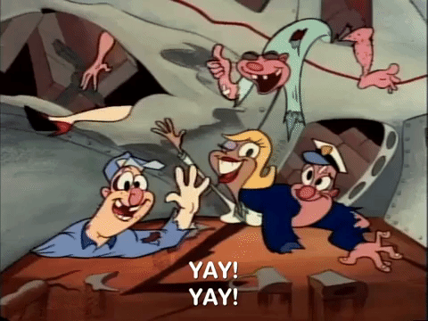 ren and stimpy nicksplat GIF