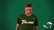 College Tennis Wave GIF by GreenWave