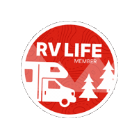 Camping Open Road Sticker by RV LIFE Pro