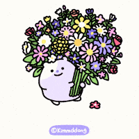 Love You Flower GIF