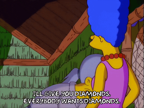 marge simpson gifts GIF