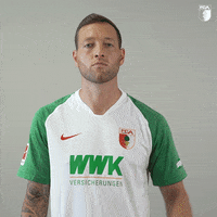 Football Thumbs Down GIF by FC Augsburg 1907