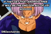 Dragon Ball Z Trunks GIF