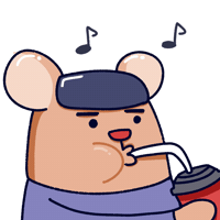 Happy Drink Sticker