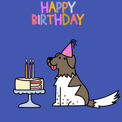 Happy Birthday Stars GIF by bymartioska