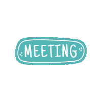 Meeting Sticker by arbeitsstelle für jugendeseelsorge der Deutschen Bischofskonferenz (afj DBK)